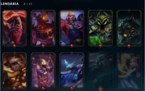 Conta League Of Legends Skins/icones Raros Desde Season 3