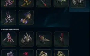 Conta League Of Legends Skins/icones Raros Desde Season 3