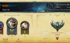 Conta league of legends prata 3