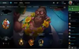 CONTA LOL COM 95 SKINS E VARIOS CAMPEÕES