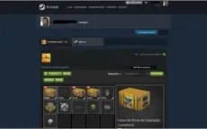 CS:GO PRIME | 2 MEDALHAS | OURO 1 | LV 12 STEAM