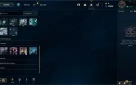 Conta LOL - Diamante IV, 61% de WR(E-MAIL NÃO VERIFICADO)