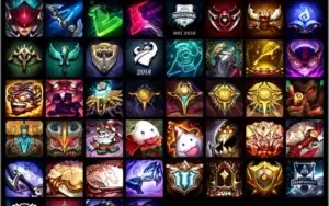 Conta de LOL, com muitos campeões e skins Prata I
