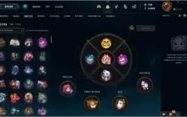 CONTA LOL- MMR MESTRE - GRÃO-MESTRE - 785 SKINS - 230 CHROMA