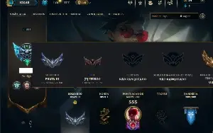 Prata 3 com TODOS os champs e 264 Skins ( JG / ADC / MID )