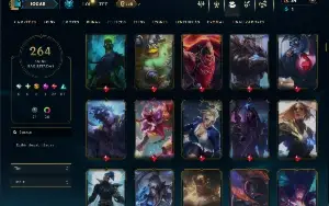 Prata 3 com TODOS os champs e 264 Skins ( JG / ADC / MID )