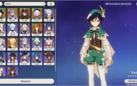Conta AR 51 com Hu Tao e + 5*, 2 armas 5* e muitas resinas