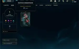 Conta Platina 1 com 23 Champs e 1 Skin