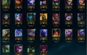 Conta no LoL ex Gold 25 Champs