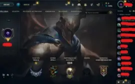 Conta League Of Legends - Lvl 347 - Todos Os Campeões