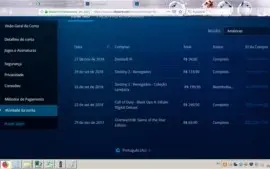 Conta da Blizard com vários jogos