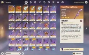 AR56 - 7 Personagens 5* E 3 Armas 5*