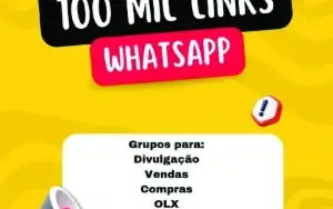 100 Mil Links De Grupos De Whats App São Grupos Aleatorios