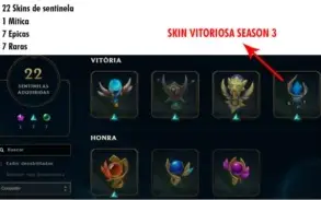 Conta Lol Season 1 (2011-2012) ( Platina 3 ) ( Tds Campeoes)
