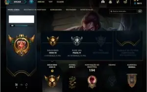 Conta ouro 3 com 23 skins e 48 champs