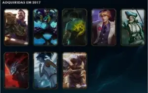 Conta LOL - Diamante 3 - 119 Campeões