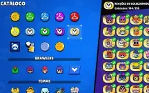 CONTA PREMIUM (117 SKINS/77 BRAWLERS/182 GEMAS/34.000 TROFÉU