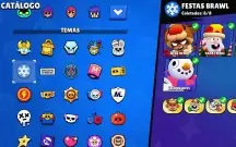 CONTA PREMIUM (117 SKINS/77 BRAWLERS/182 GEMAS/34.000 TROFÉU