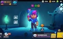CONTA PREMIUM (117 SKINS/77 BRAWLERS/182 GEMAS/34.000 TROFÉU