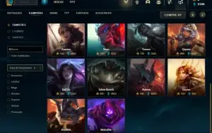 Conta Unranked com 145 Champs e 116 Skins + 1 Prestigo GAREN