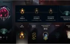 (LOL) Conta season4 lvl 405 273 skins