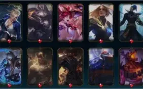(LOL) Conta season4 lvl 405 273 skins