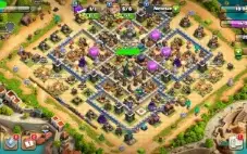 conta clash of clans cv14 bem upado + 4500 gemas