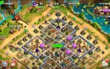 conta clash of clans cv14 bem upado + 4500 gemas
