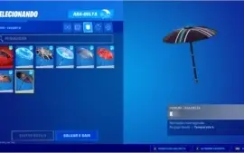Conta Rara Fortnite Glow, minty e mais skins tryhard