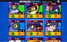 CONTA SEMI-FULL BRAWL STARS 20K TROFEUS