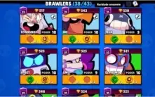 CONTA SEMI-FULL BRAWL STARS 20K TROFEUS