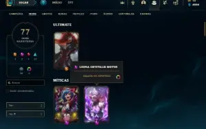 Prata 3 com 140 Champs e 77 Skins ( Nivel 410 )