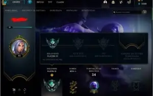 conta plat 3 lvl 40 55% de winrate