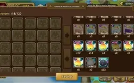 Conta parada,10 nat5, 25 monstros 6*, faz toah raid bestas.