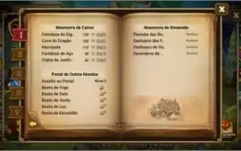 Conta parada,10 nat5, 25 monstros 6*, faz toah raid bestas.