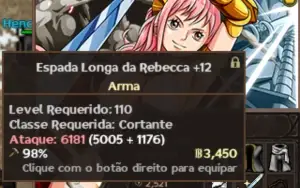 Conta Endgame no Grand Line Adventures (GLA)