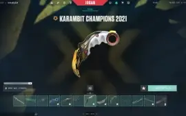 Conta Valorant Skins Champions 2021 e 2024 +3k GASTOS