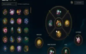 Conta de LOL com icones de 2013 14 15 124 skins main jungle