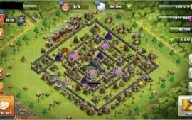 clash of clans Cv 9 6k em gemas.