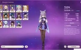 AR32 Keqing + Venti + 2 Armas 5*