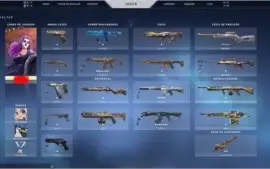 CONTA VALORANT SMURF, OURO 3, 1000 GASTOS