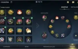 MAIN TOP: ESMERALDA IV + 16 SKINS + 505 RP/WC + 36 CAMPEÕES