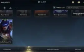 MAIN TOP: ESMERALDA IV + 16 SKINS + 505 RP/WC + 36 CAMPEÕES