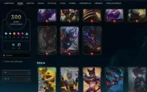 Conta Lol Lvl 428 - 300 Skins E Platina Ii, Passe Ativo, 8 M