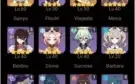 Genshin impact itto mona ganyu e harpa