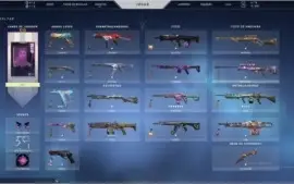 CONTA VALORANT COM VÁRIAS SKINS DESDE O BETA