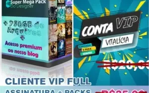 SUPER MEGA PACK DO DESIGNER - 750 DE ARQUIVOS ARTES E CURSOS
