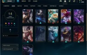 Conta lvl 51 prata 2 main riven 2 skins dela (negociável)