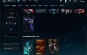 Conta lvl 51 prata 2 main riven 2 skins dela (negociável)