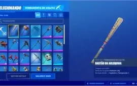 Conta fortnite PC s6 a s10 full, skins raras e Salve o Mundo